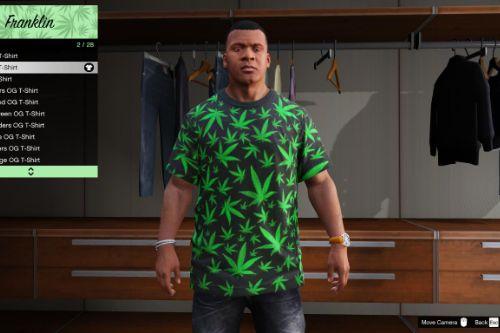 Franklin's Weed Shirts